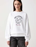 Karl Lagerfeld hanorac oversized pentru femei cu bumbac