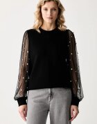Karl Lagerfeld hanorac pentru femei cu vâscoză