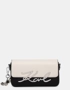Karl Lagerfeld hobo bag pentru femei din piele K/SIGNATURE