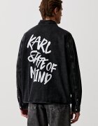 Karl Lagerfeld Jeans cămașă pentru bărbați din denim