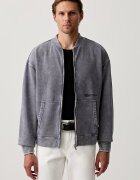 Karl Lagerfeld Jeans hanorac cu fermoar pentru bărbați din bumbac