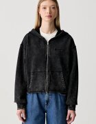 Karl Lagerfeld Jeans hanorac oversized pentru femei din bumbac