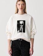 Karl Lagerfeld Jeans hanorac pentru femei din bumbac