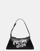 Karl Lagerfeld Jeans hobo bag pentru femei cu imitație de piele