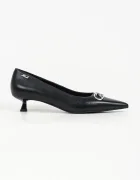 Karl Lagerfeld pantofi cu toc stiletto din piele Pasha