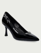 Karl Lagerfeld pantofi cu toc stiletto din piele Sienna