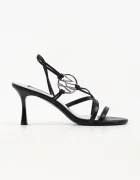 Karl Lagerfeld stilettos de piele Sienna