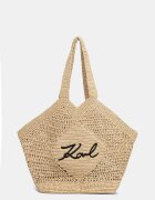 Karl Lagerfeld tote bag pentru femei împletită K/SIGNATURE