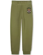Kenzo kids pantaloni de trening din bumbac pentru copii