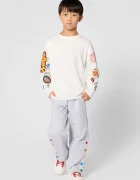 Kenzo kids pantaloni de trening pentru copii din bumbac