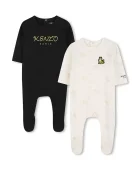 Kenzo kids salopete din bumbac pentru bebeluși 2-pack