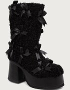 Koi Footwear botine cu toc pentru femei Kensei Shearling
