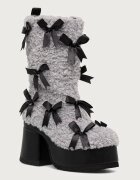 Koi Footwear botine cu toc pentru femei Kensei Shearling