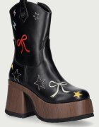 Koi Footwear cizme cowboy cu toc înalt pentru femei Lassitude Chunky Cowboy Boots