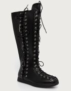 Koi Footwear Numinous Lace Up Charm Long Boots cizme pentru femei