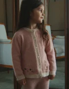 Konges Sløjd cardigan pentru copii din bumbac KITTY CARDIGAN
