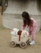 Konges Sløjd cărucior de păpuși pentru copii din bumbac KIDS STROLLER WAGON