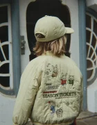 Konges Sløjd geacă bomber pentru copii JUNO BOMBER JACKET