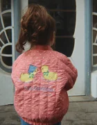 Konges Sløjd geacă bomber pentru copii JUNO DUCKLING PRINTED BOMBER JACKET