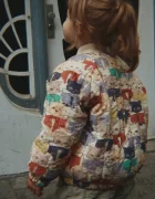 Konges Sløjd geacă bomber pentru copii JUNO PRINTED BOMBER JACKET