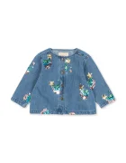 Konges Sløjd geacă de blugi pentru copii din bumbac MAGOT SEQUIN DENIM JACKET GOTS