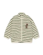 Konges Sløjd jachetă pentru copii din polar JODY EMBROIDERY TEDDY JACKET GRS