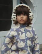 Konges Sløjd jachetă pentru copii din polar JODY TEDDY JACKET GRS
