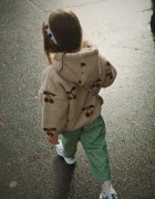 Konges Sløjd jachetă pentru copii JODY TEDDY HOODIE GRS