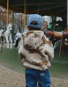Konges Sløjd jachetă pentru copii JODY TEDDY HOODIE GRS
