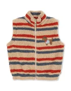 Konges Sløjd vestă pentru copii JODY EMBROIDERY TEDDY VEST GRS