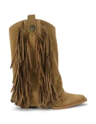 Kurt Geiger London cizme pentru femei din piele Albany Fringe Western