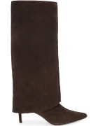 Kurt Geiger London cizme pentru femei din piele întoarsă Mansion Fold Boot
