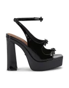 Kurt Geiger London sandale cu toc înalt din piele Buckle Platform Sdl