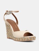 Kurt Geiger London sandale wedges Espadrille Wedge-Bone