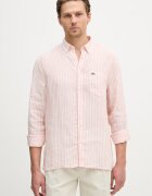 Lacoste cămașă bărbați de in