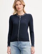 Lacoste cardigan pentru femei cu bumbac