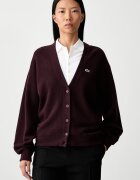 Lacoste cardigan pentru femei cu lână