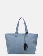 Lacoste tote bag pentru femei din denim