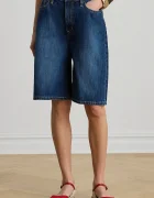 Lauren Ralph Lauren bermude femeiești de denim