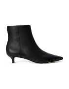 Lauren Ralph Lauren botine cu toc cui pentru femei din piele Frncsa Bt Hl