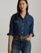 Lauren Ralph Lauren cămașă pentru femei din denim