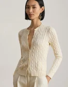 Lauren Ralph Lauren cardigan pentru femei cu bumbac