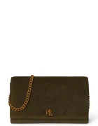 Lauren Ralph Lauren geantă crossbody pentru femei din piele întoarsă