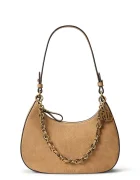 Lauren Ralph Lauren geantă crossbody pentru femei din piele întoarsă