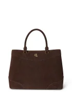 Lauren Ralph Lauren geantă shopper pentru femei din piele întoarsă