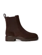 Lauren Ralph Lauren ghete scurte pentru femei din piele întoarsă Allyson