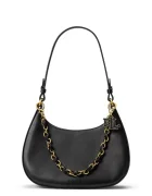 Lauren Ralph Lauren hobo bag pentru femei din piele