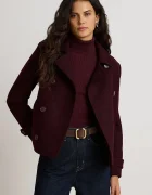 Lauren Ralph Lauren palton scurt pentru femei cu lână