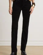Lauren Ralph Lauren pantaloni pentru femei din catifea reiată
