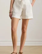 Lauren Ralph Lauren pantaloni scurți pentru femei din in